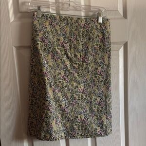Floral Print Women's Skirt